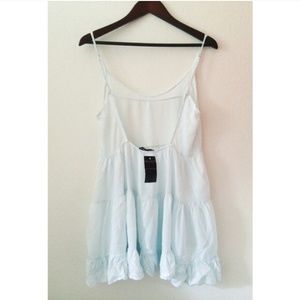 Brandy Melville Jada Blue Summer Backless Dress