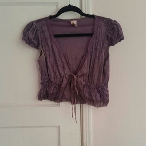 🔥Closet Clear Out 🔥Vintage Purple Cover up Top