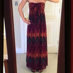 Target Patterned Maxi Dress