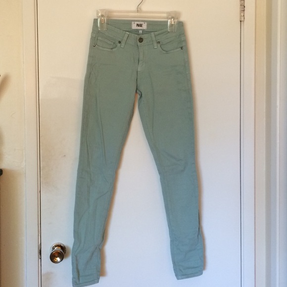 Mint Paige jeggings!