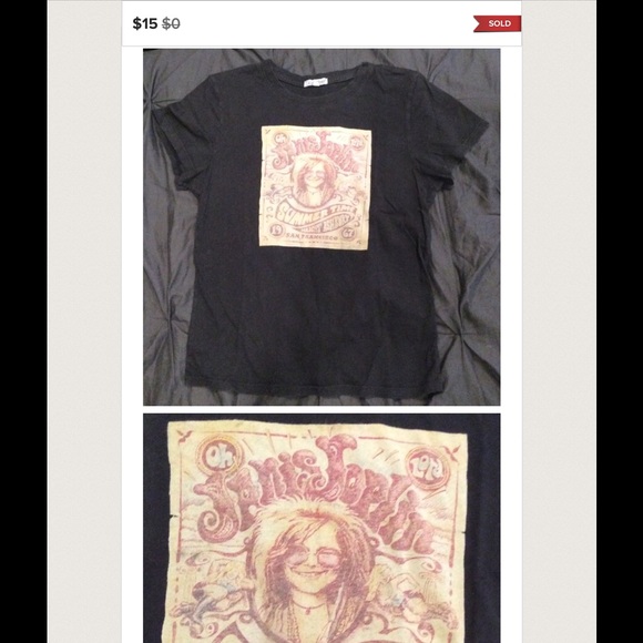 Janis Joplin tee