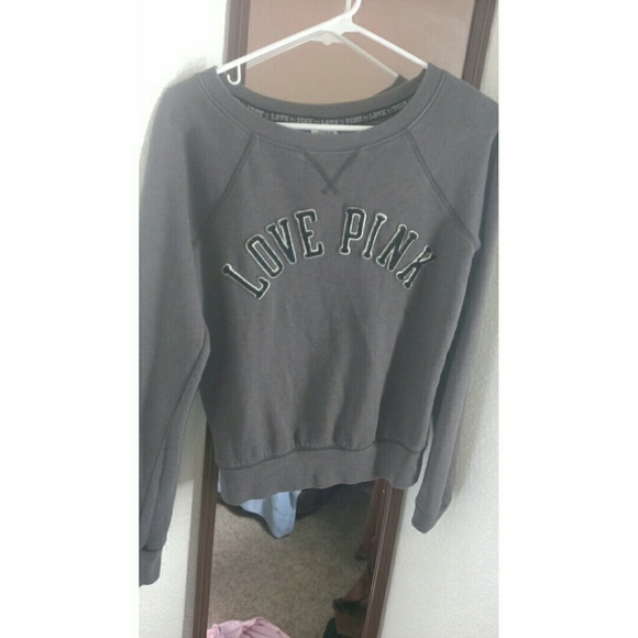 Pink grey sweatshirt NEW
