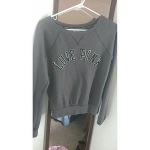 Pink grey sweatshirt NEW