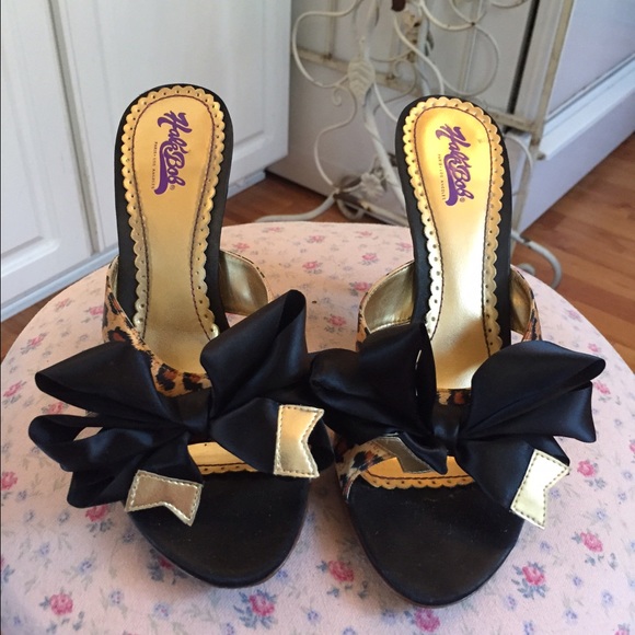 Hale Bob Leopard Mules. - Picture 3 of 4
