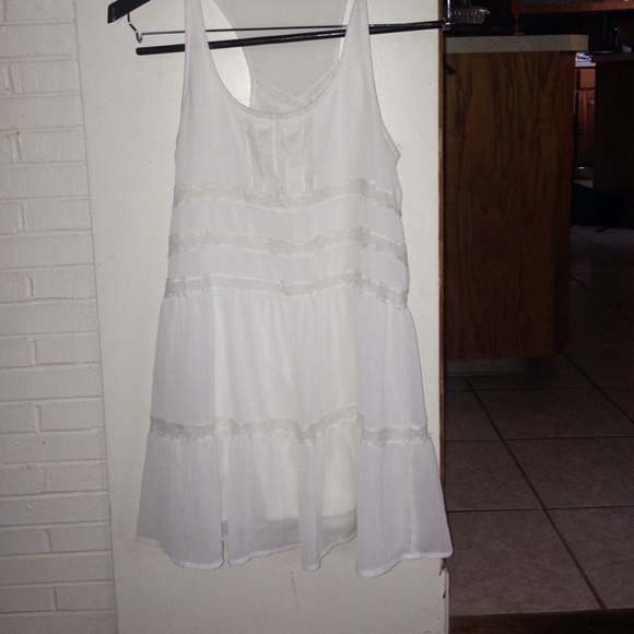 Abercrombie white loose dress