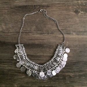 Boho coin necklace (brandless)