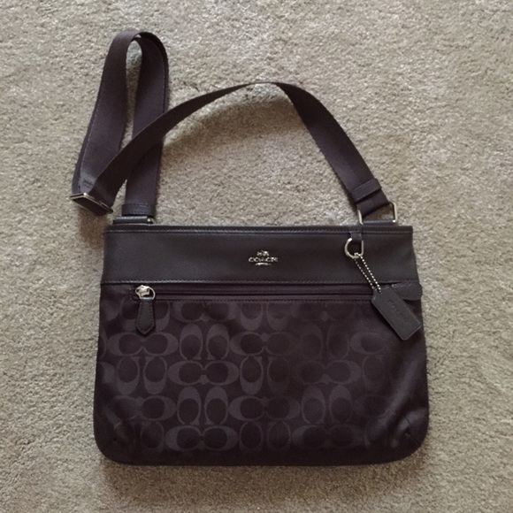 FLASH SALE!!! Brown coach purse