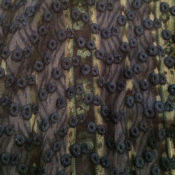 Free People navy blue/pattern tank - Picture 3 of 4