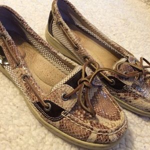 Snakeskin Sperry Top-Sider