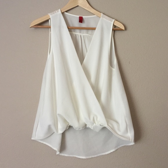 White dressy top
