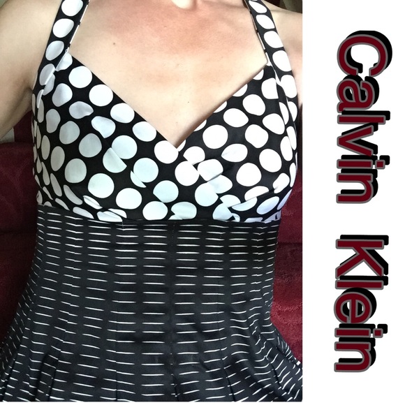 Sweet polka-dot Calvin Klein dress