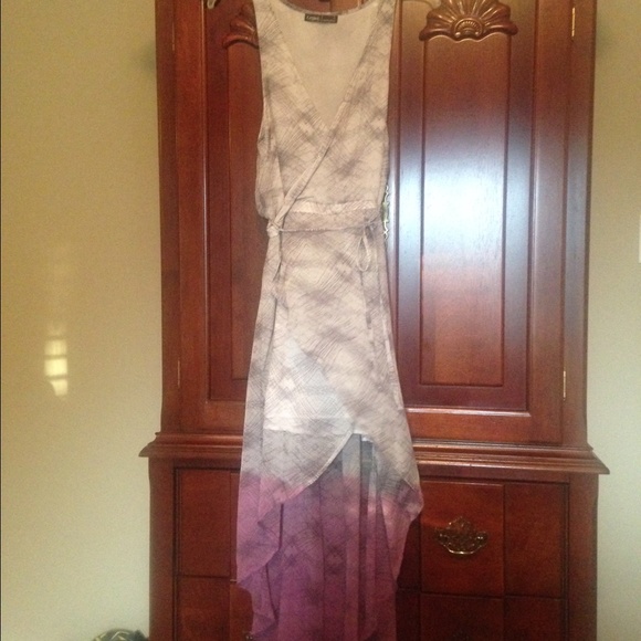 Gypsy 05 100% silk hi lo dress.