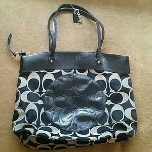 Authentic coach purse