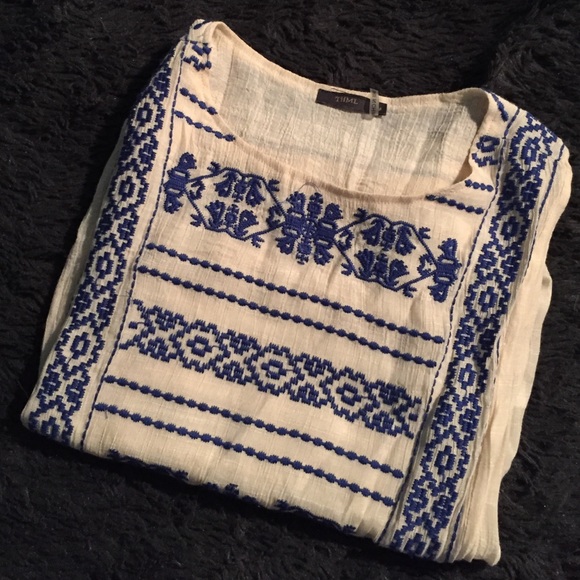 Super cute embroidered shirt!