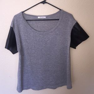 Grey loose top
