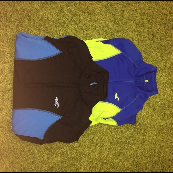 2 Hollister 1/2 zips