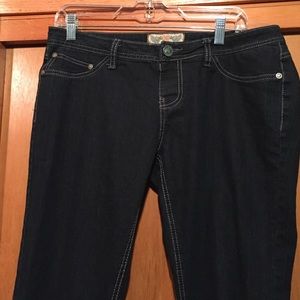 YMI skinny jeans. Dark wash