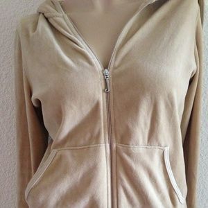 Brand NWOT tan Juicy Couture valour track suit