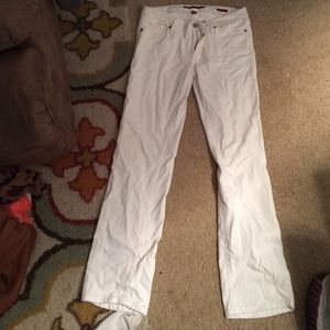White jeans