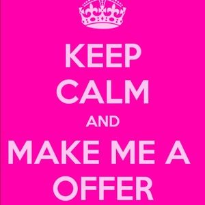 Bundles and reasonable offers accepted!