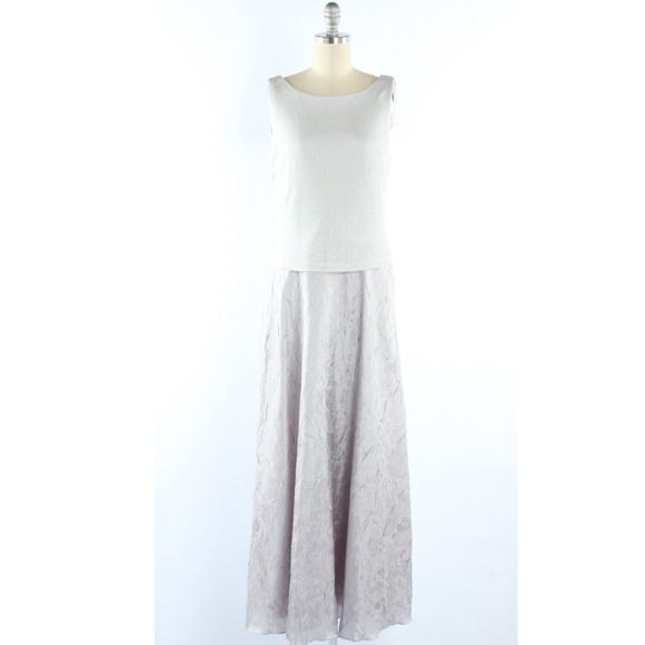 Arianna by Rachel Kaye Dresses & Skirts - Arianna by Rachel Kaye silver formal dress
