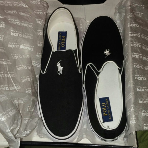 Brand new, nvw Mens Polo Sport canvas shoes