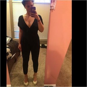 All black jumpsuit