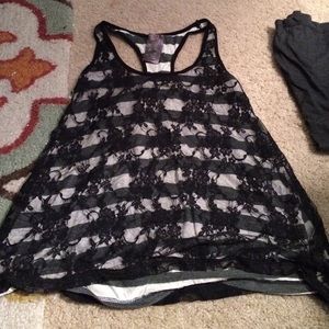 Lace tank