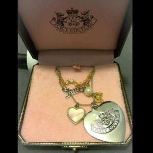 Juicy Couture "Let Them Eat Couture" Necklace NWOT