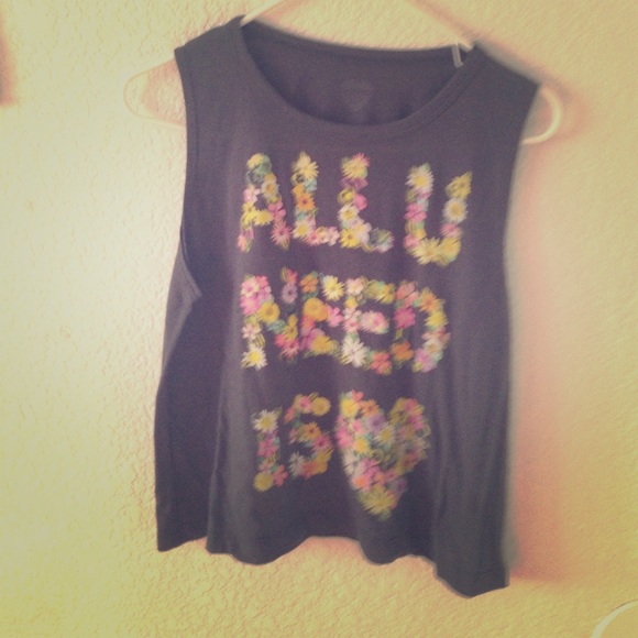 All you need love shirt