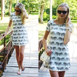 Elephant Print dress