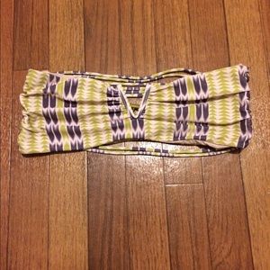 Acacia Ohia top arrows print XL