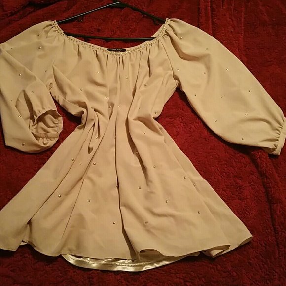 Tan giry dress
