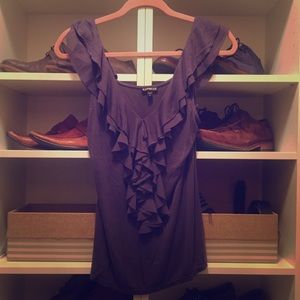 Express ruffle top (sizeS)