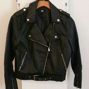 Leather jacket
