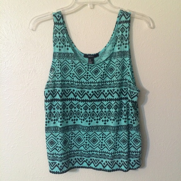 Printed tank top