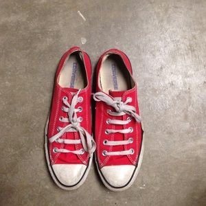 Red Chuck Taylors