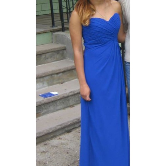 Dresses & Skirts - Blue prom/bridesmaid dress (one dress only)