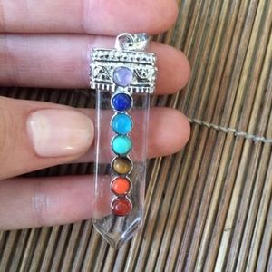 CHAKRA PENDANT WITH CHAIN 🌟LUCKY💎