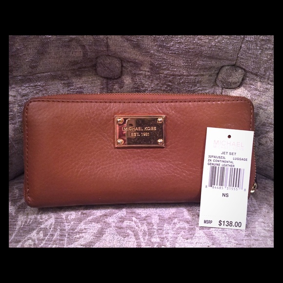Michael Khors Wallet - Soft Leather - TAN