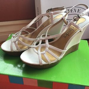 charles by CHARLES DAVIS sandal wedges
