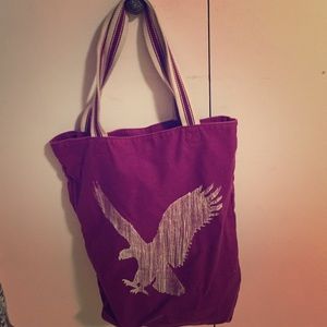 American Eagle logo bag