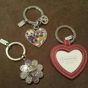 COACH Keychain Bundle 0R $15 each