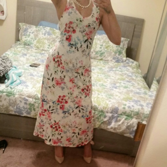 Floral maxi dress