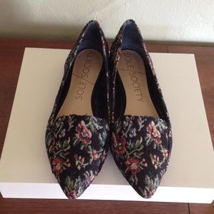 Sole Society "Willa" pointed loafer