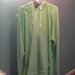 Mint hoodie, Zine