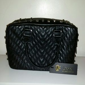 Lionel Black Studded Bag