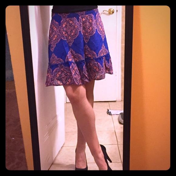 Fun printed skirt