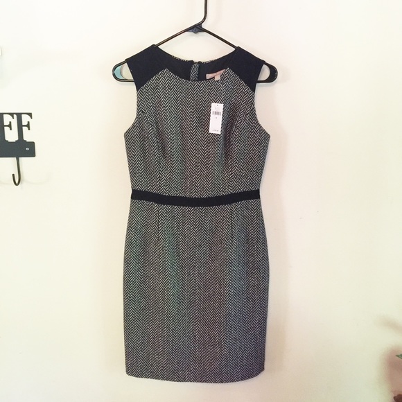NWT Banana Republic Chevron dress