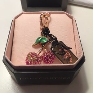 Juicy red cherry charm NEVER USED
